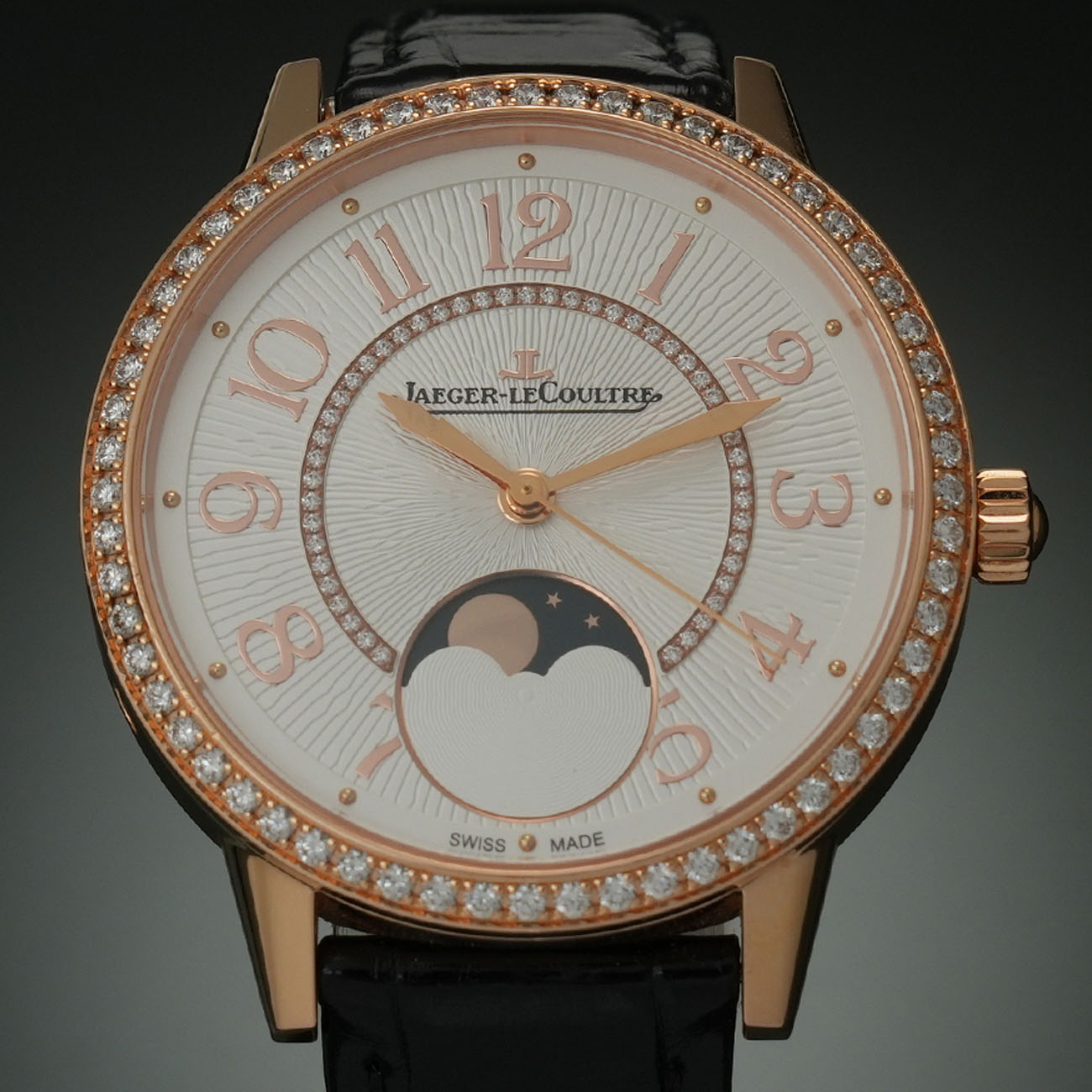 Jaeger LeCoultre(USED)예거르쿨트르 랑데부 클래식 문페이즈 다이아베젤 Q3572430